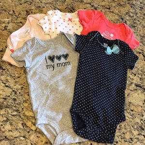 Baby girl onesies